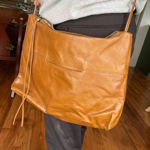 HOBO Brown Leather Crossbody Bag